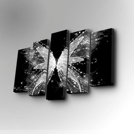 Wallity Cuadro Decorativo en Lienzo 5 Piezas 5PUC-018